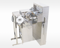 自動皮むきへた取り機